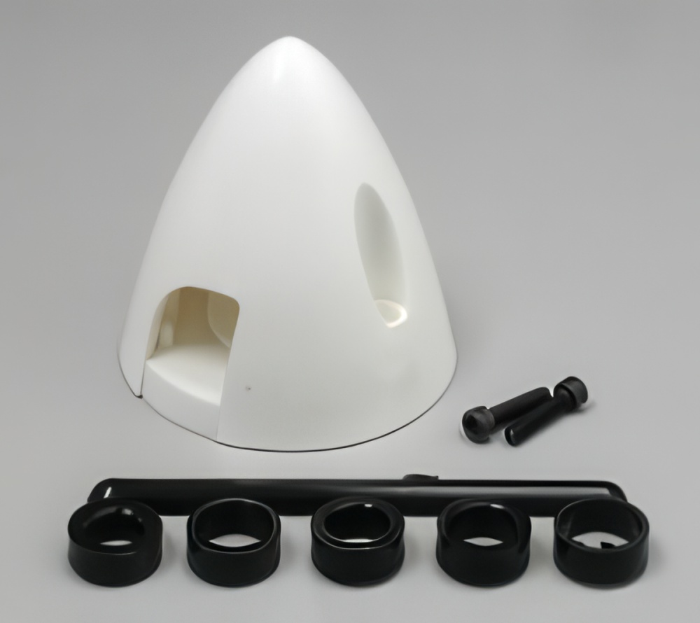 1-1/2 Inch Du-Bro Spinner White