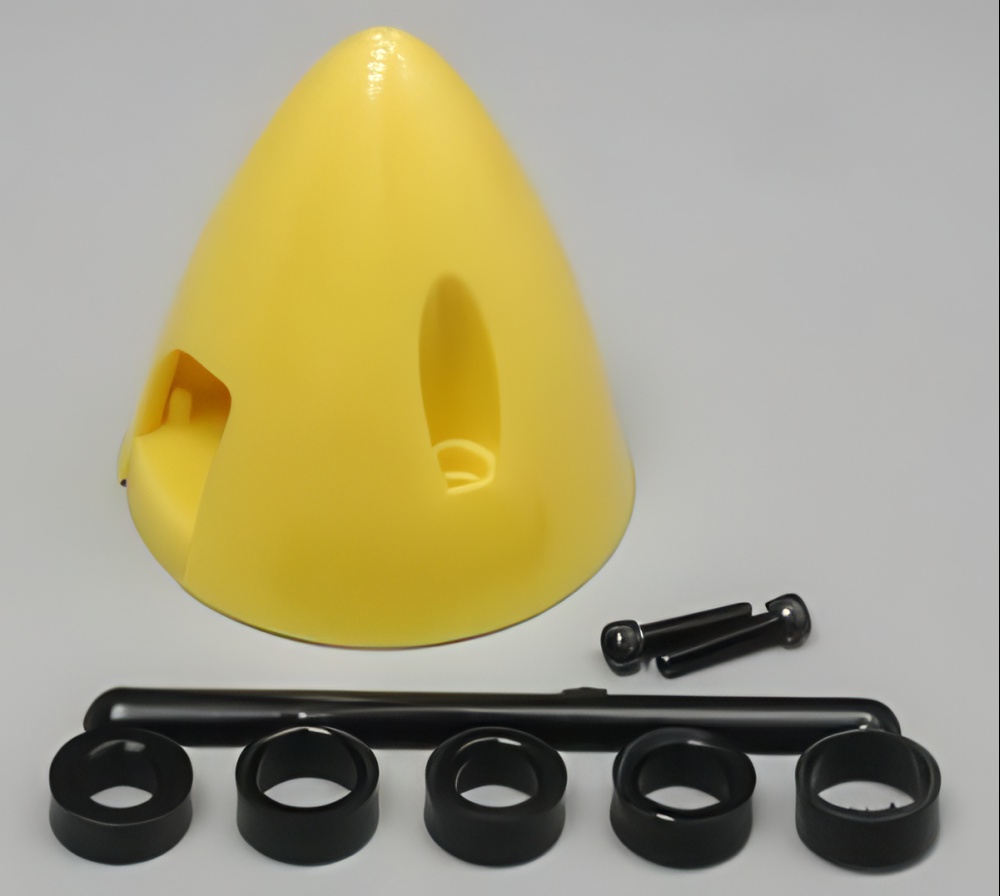 1-1/2 Inch Du-Bro Spinner Yellow
