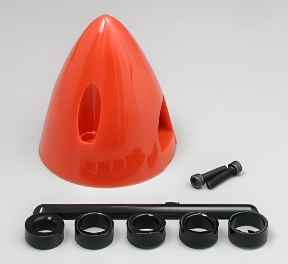 1-1/2 Inch Du-Bro Spinner Red