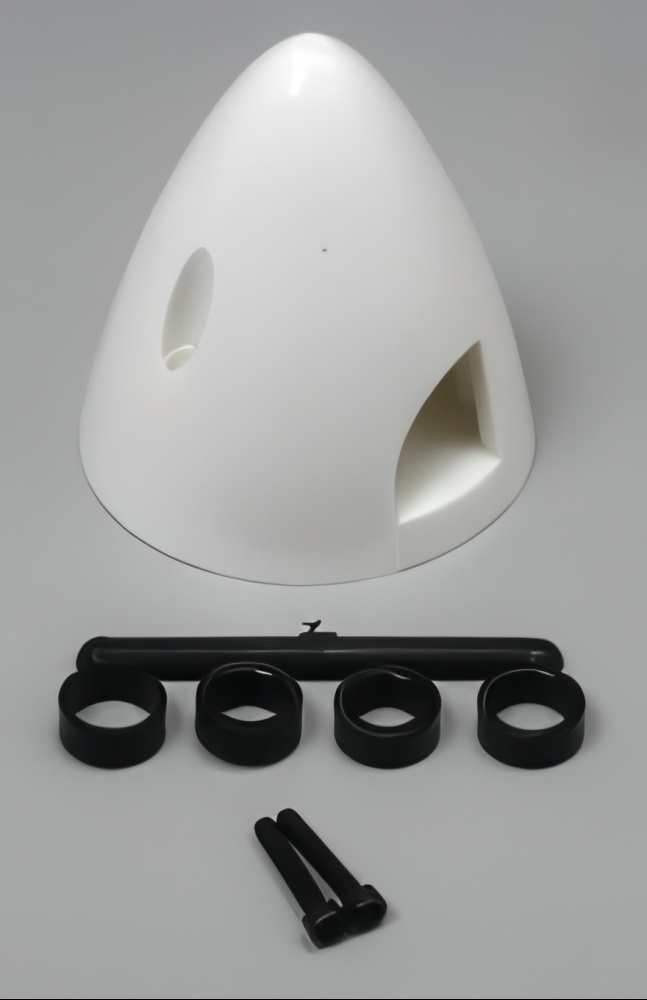 1-3/4 Inch Du-Bro Spinner White