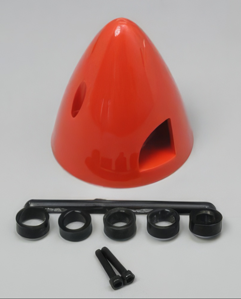 1-3/4 Inch Du-Bro Spinner Red
