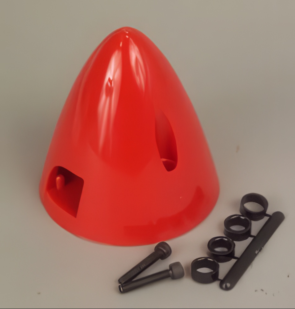 2 Inch Du-Bro Spinner Red