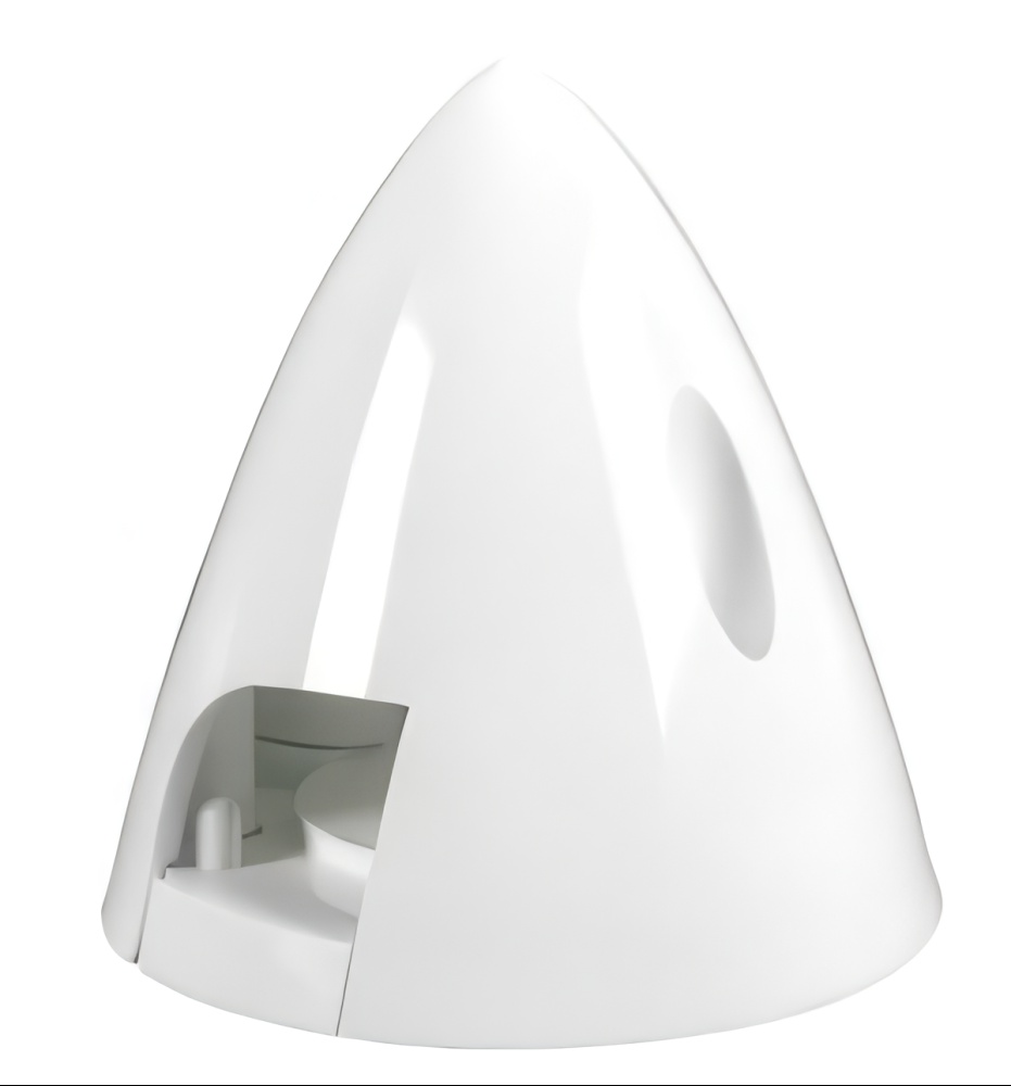 2-1/4 Inch Du-Bro Spinner White