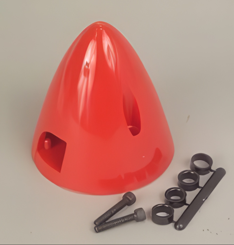 2-1/4 Inch Du-bro Spinner Red