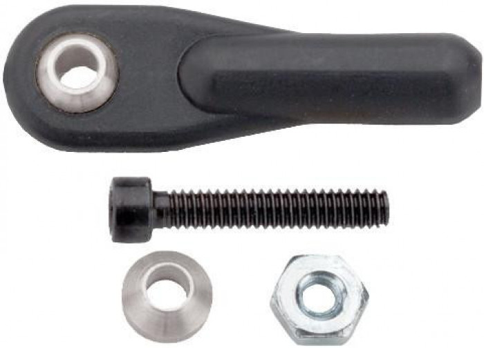 Du-Bro Swivel Ball Links w/Hardware for 2-56 Rods 2PK