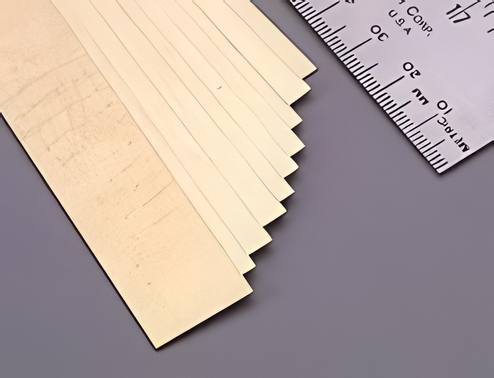 .016 x 3/4 x 12 Inch K & S Brass Strip, 1PC