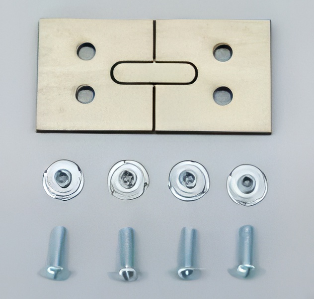 Laser Cut Wheel Pant Mount for Aluminum Gear