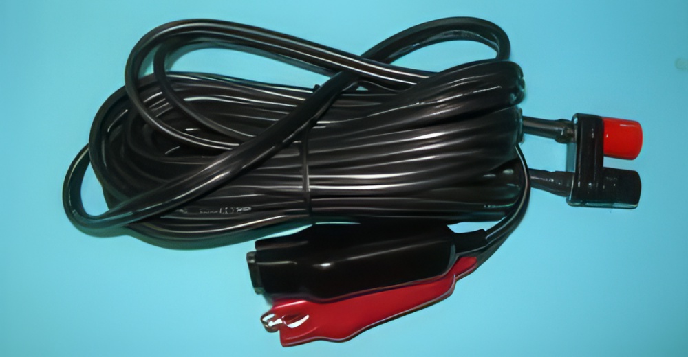 14 Foot Battery to Banana Input Power Extension Cable