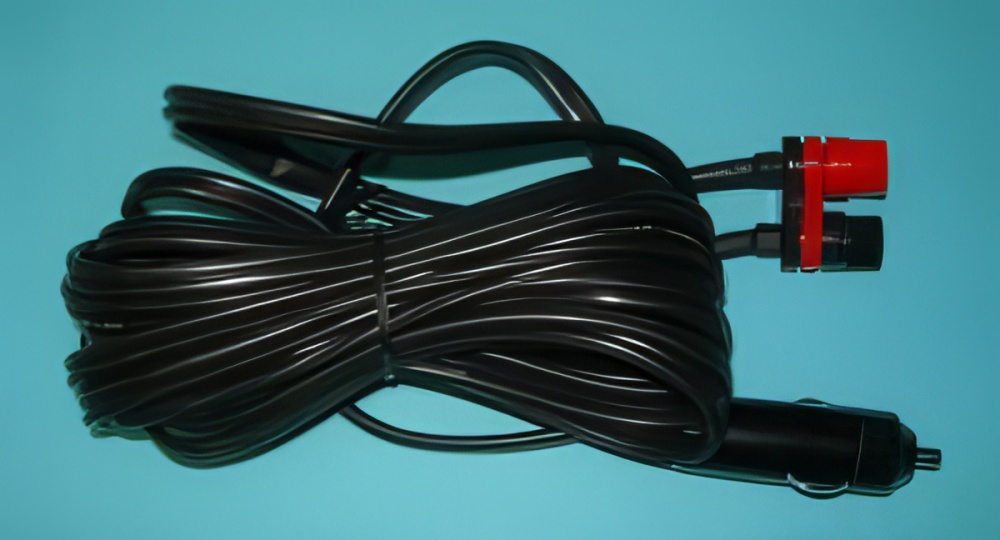 14 Foot Cigarette Lighter to Banana Input Power Extension Cable