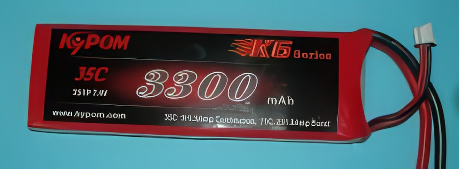 RRC K6 Series 3300 7.4V 2S 65C
