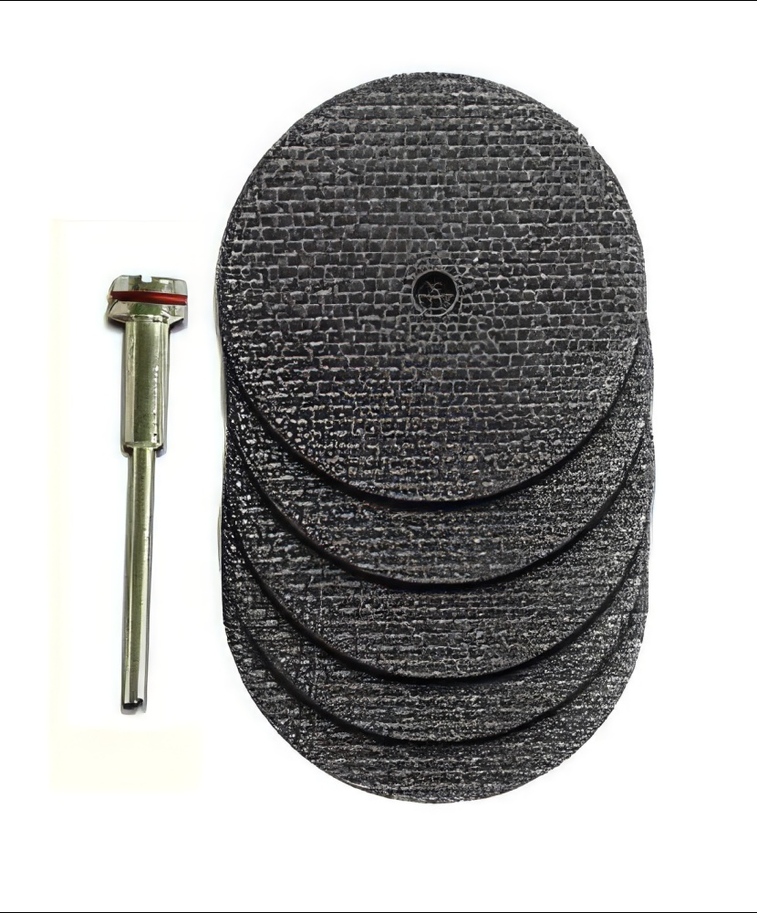 Moto Tool 1/8 Inch Arbor with 2 Inch cut off Disks