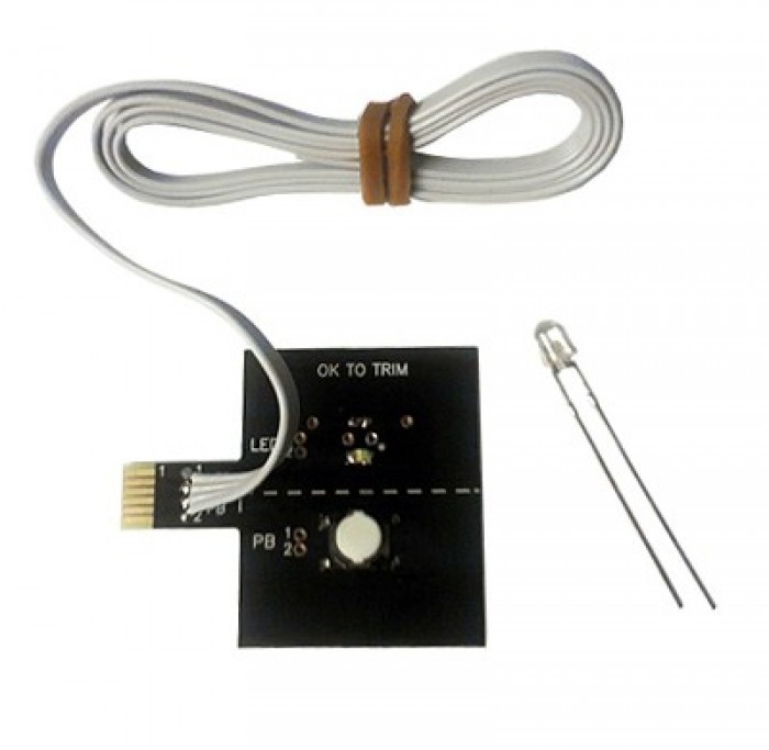 SwitchGlo Pro Push-Button & Glow Indicator LED D.I.Y. Kit