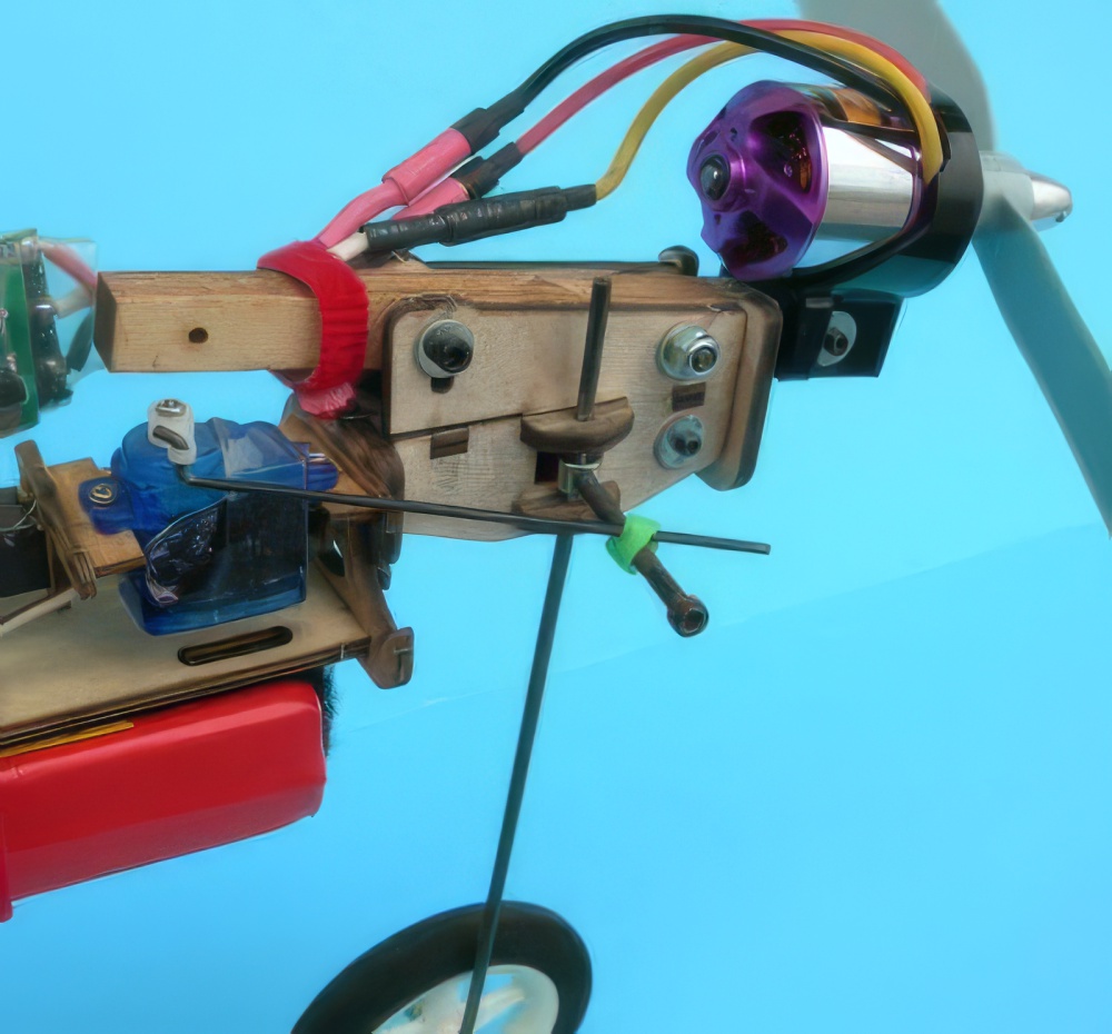 Slow Stick Adjustable Motor Mount With Nose Gear Kit