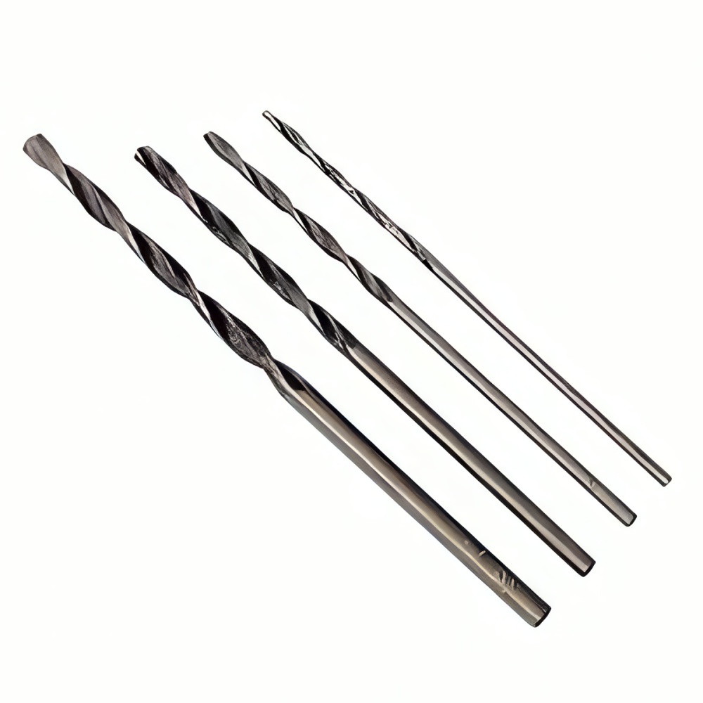 4 Piece Mini SAE Drill Bit Set