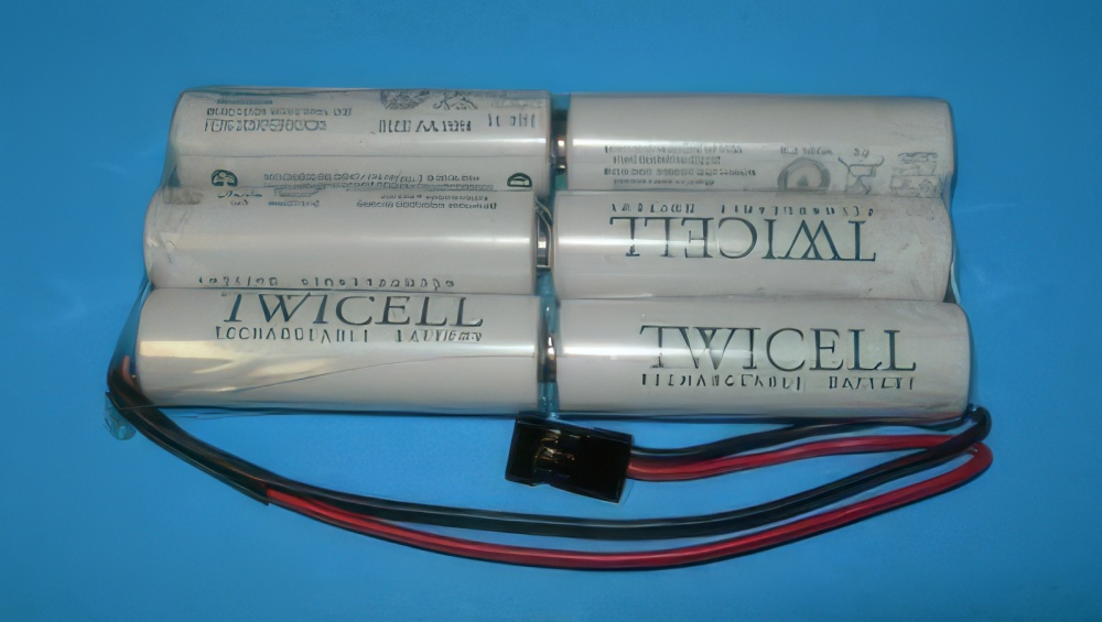 FDK/Sanyo Twicell 1900mAh AA NiMH 7.2V 6-Cell 3x2 TX Pack 