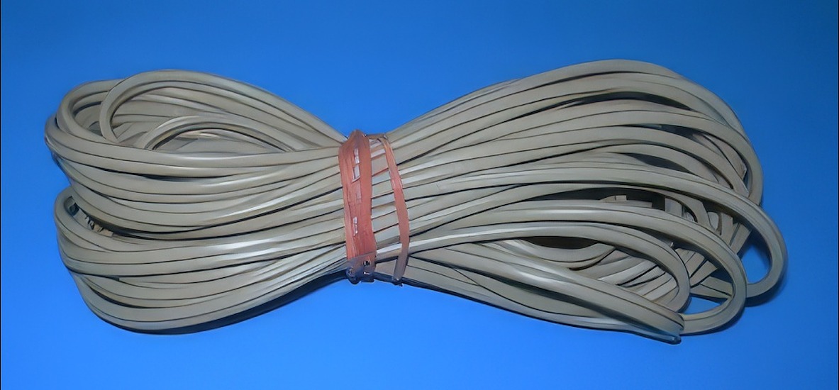2-Pole Surplus 18GA Zip Cord 25' Foot Roll