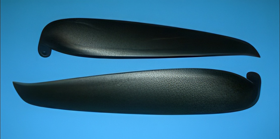 Sonic Modell Folding Prop Blade set 12-8, 6mm Yoke