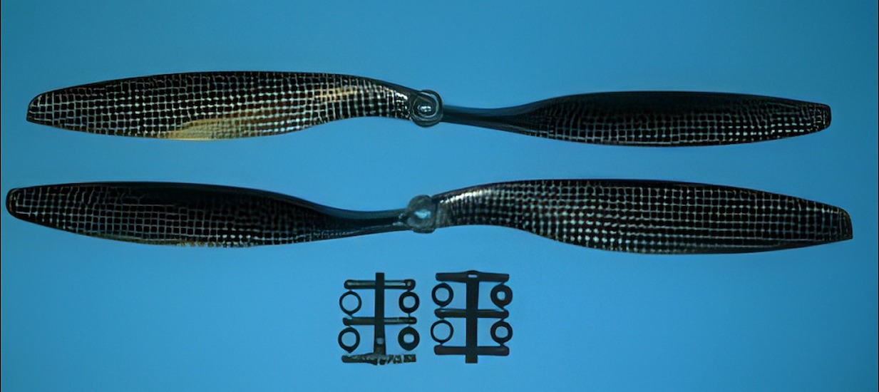 Gemfan Carbon 12x4.5 2 Prop Set