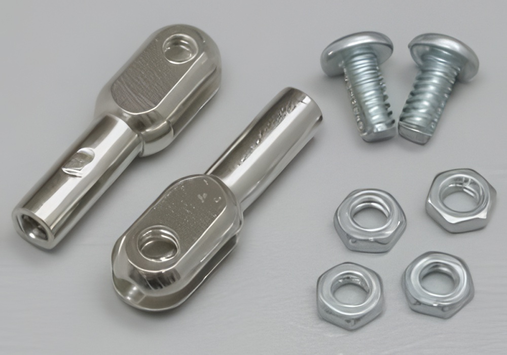 Du-Bro 4-40 Steel Thread-On Rod Ends