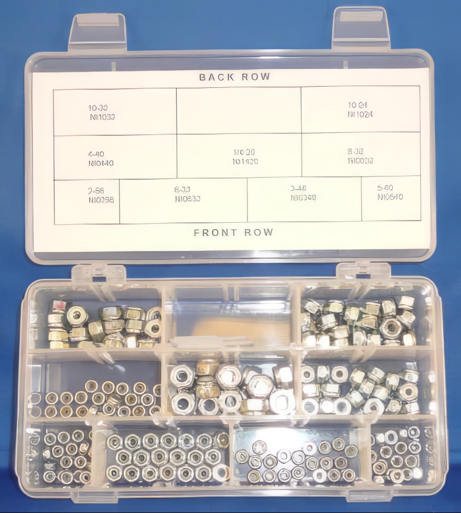 Nylon Insert Lock Nuts SAE 181 Piece Set
