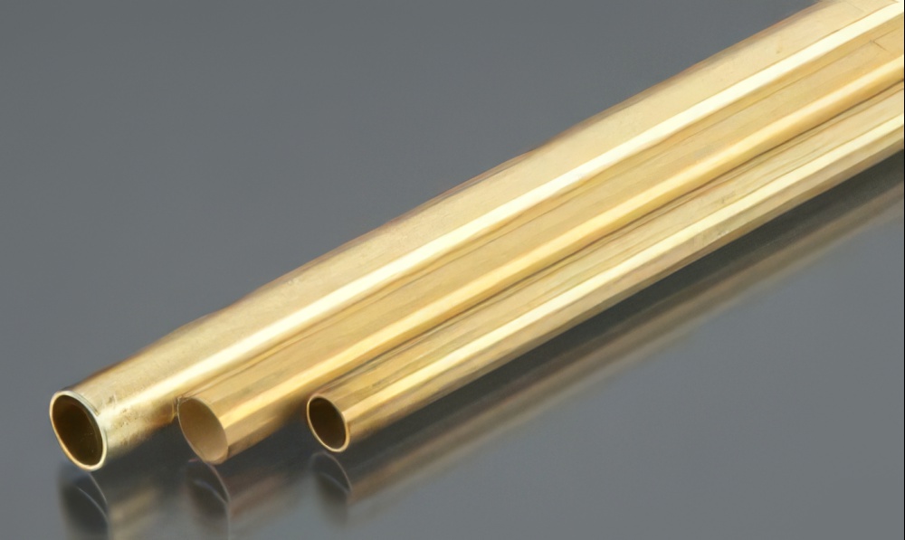 Variety 3-Pack: One 3/16, one 7/32 and one 1/4 Inch K & S Round Brass Bendable Tubing
