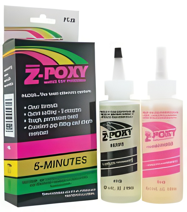 Z-Poxy 5-Minute Epoxy by ZAP 8-Ounce Set