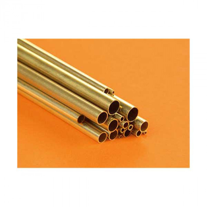1/16 x 12 inch K & S Round Brass Tubing, 3-Pack