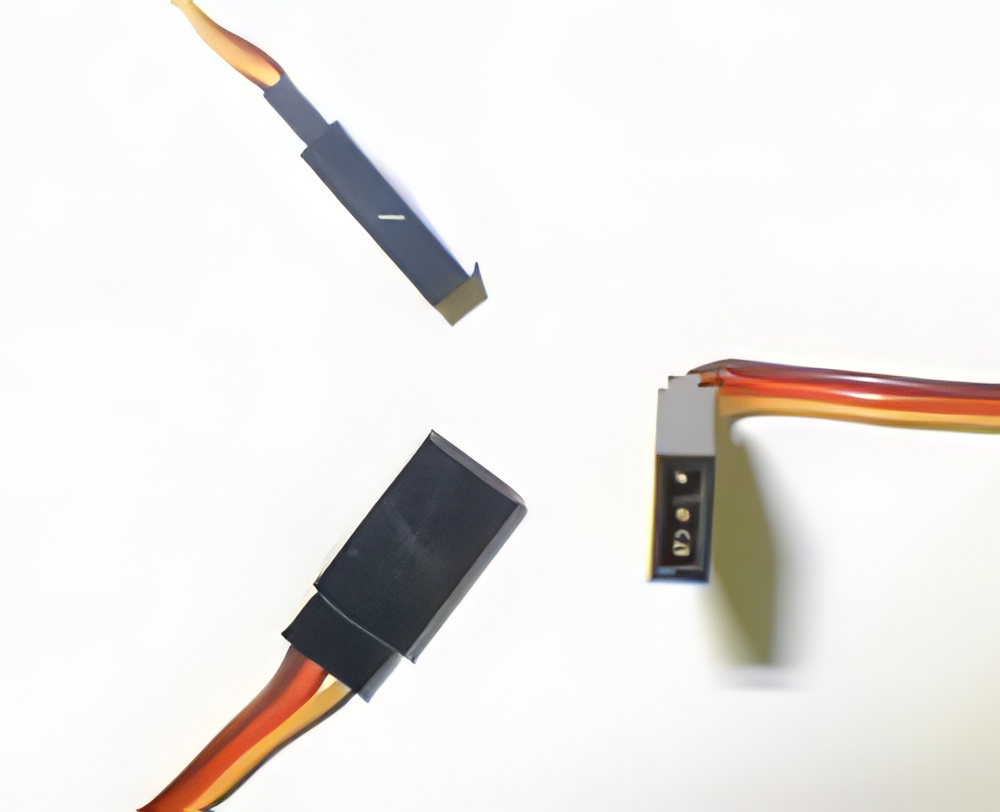 3-Pole/Wire Servo Single End Pigtail/Conn. Female JR/Hitec/Airtronics Z(new) Style