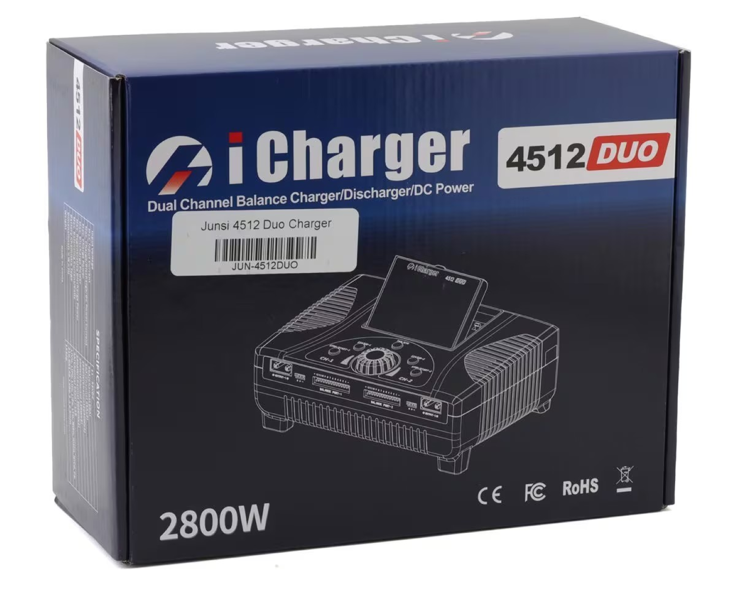iCharger 4512 Duo 2800W 45A 12s Dual Port Charger
