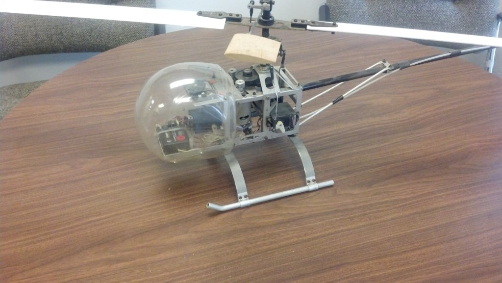 OldHeli First Electric Heli