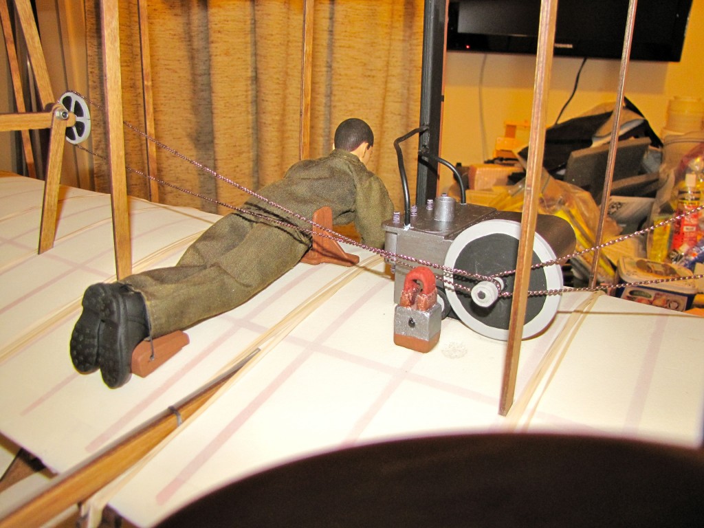 Keith Shaw's 1905 pilot, motor and drive system