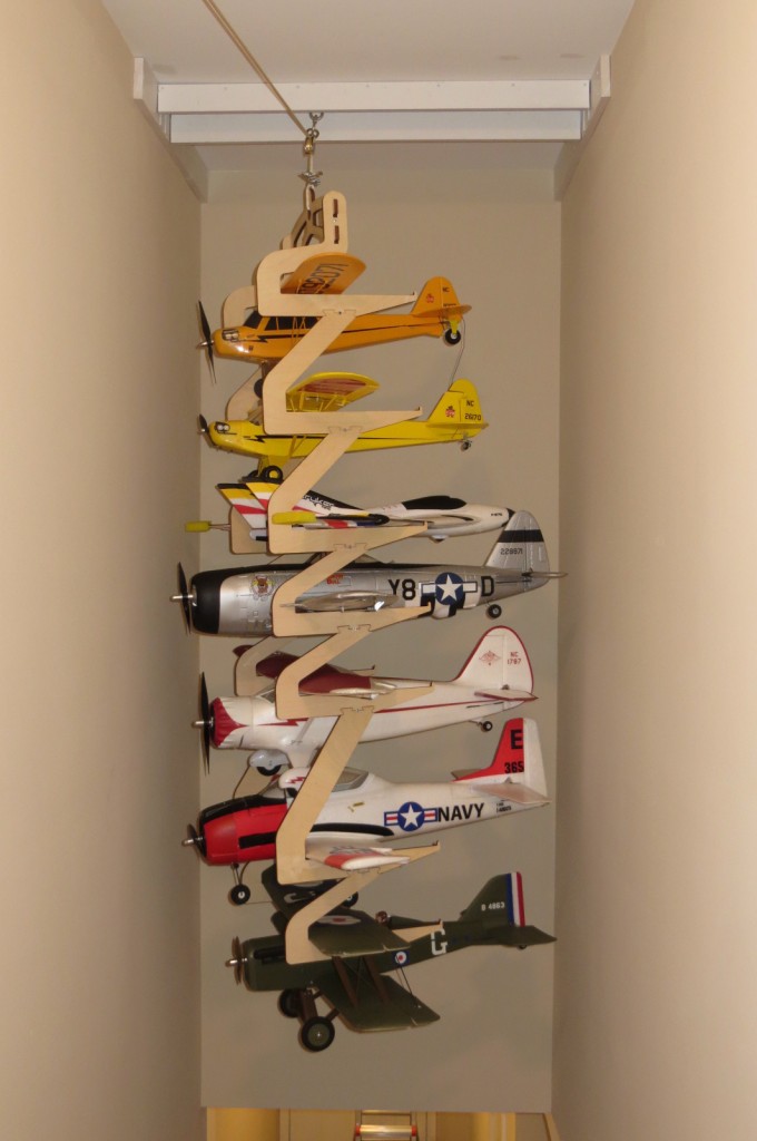 ZRackDBaer1 Z-Rack-N-Stack Over Stairway; Dave Baer