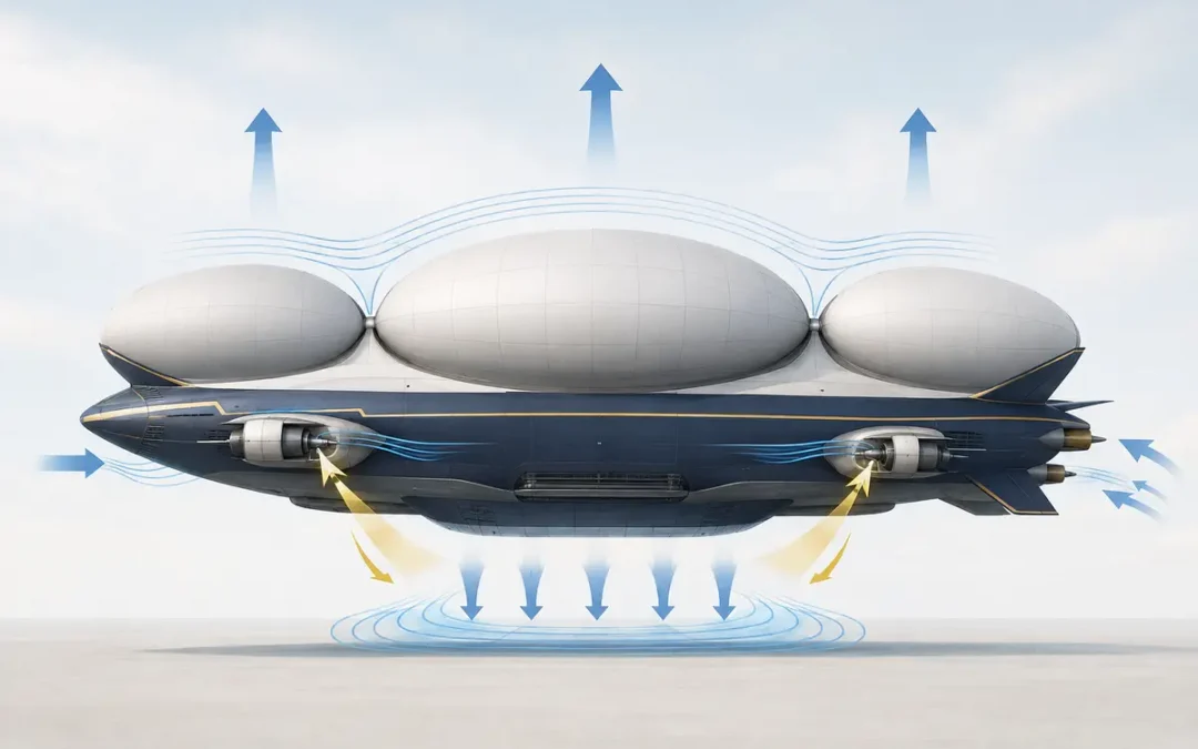 How Did the Lockheed Martin P-791 Hybrid Airship Work?